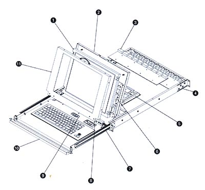 rack mount lcd monitor
