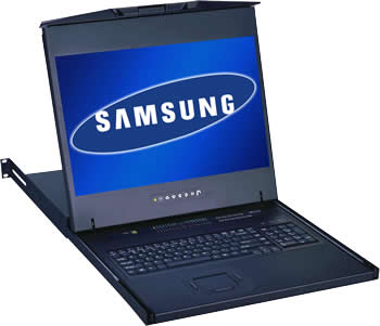 Rack Mount LCD Drawer (optional KVM Switch)