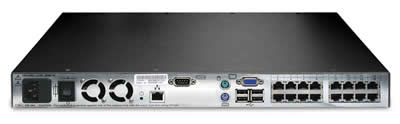 Avocent AV32000-001 AutoView KVM Switch Back View