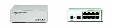 Minicom AVDS Audio Visual Display System Line Splitter