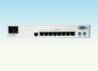 Minicom Smart CAT5 KVM Switch Rear View