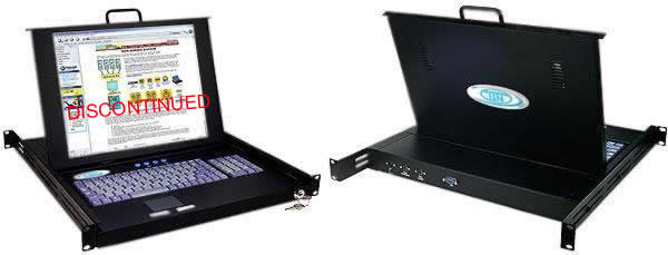 NTI RACKMUX 15" & 17" Rack Mount KVM Drawer