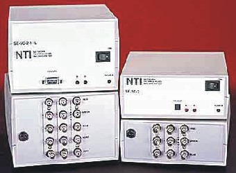 NTI BNC Video Switch SE-5C-2-TTL & SE-3C-2