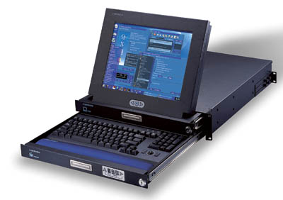 2U 15" Rack Mount LCD Monitor