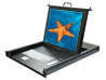 Raloy 1U 17" Rack Mount LCD Monitor w/ Touchpad