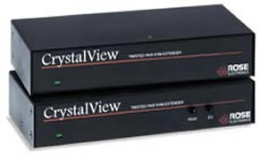 Rose Electronics CrystalView CAT5 USB KVM Extender