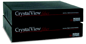 Rose CrystalView fiber KVM Extender