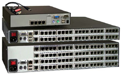 Rose Xtensys 1x4 Cat5 KVM