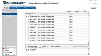 Sentry Enterprise View PDU Manager