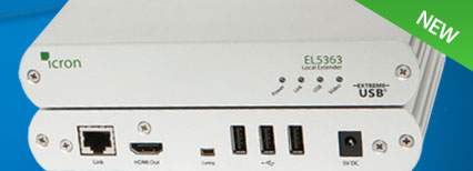 Icron EL5363-HDMI-USB-2-0-kvm-extender