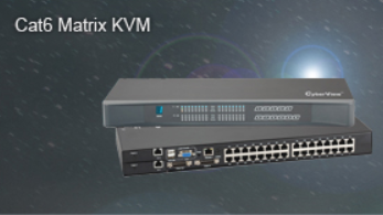 1u 16 Port KVM Switch Combo Cat-6