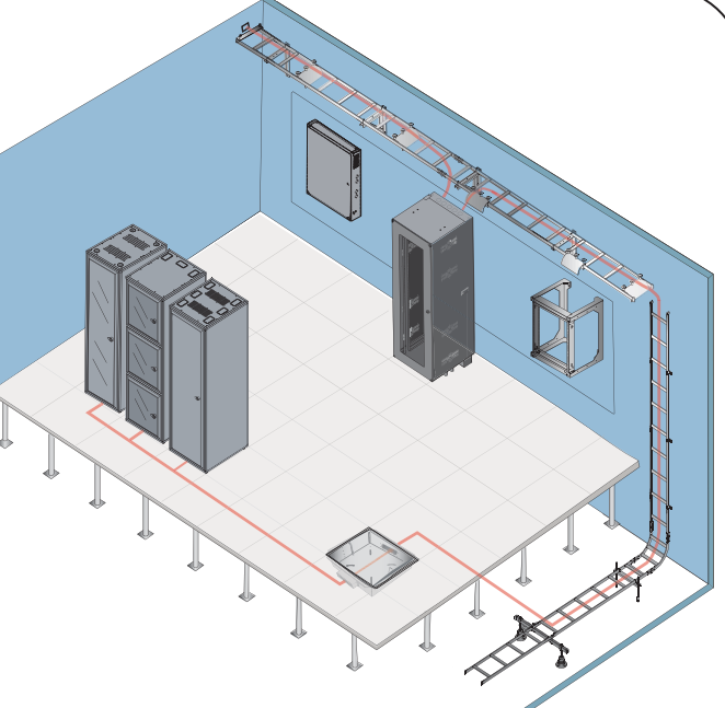 Chatsworth Wall Mount Systems 42u