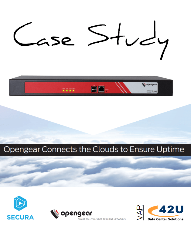 opengear-secura-case-study 42u solutions for the next generation data center