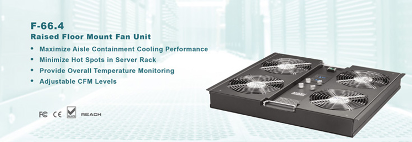 Raised Floor Mount Fan Unit