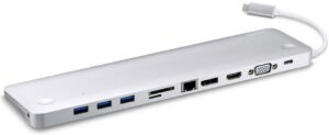 USB-C Multi-port Dock with Power Pass-Through