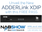 adderlink xdip nab 2017 free pass las vegas 42u data center solutions
