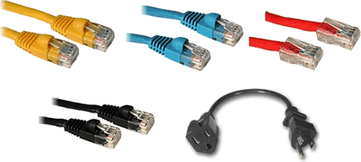 Cat5 Cables & Power Cords