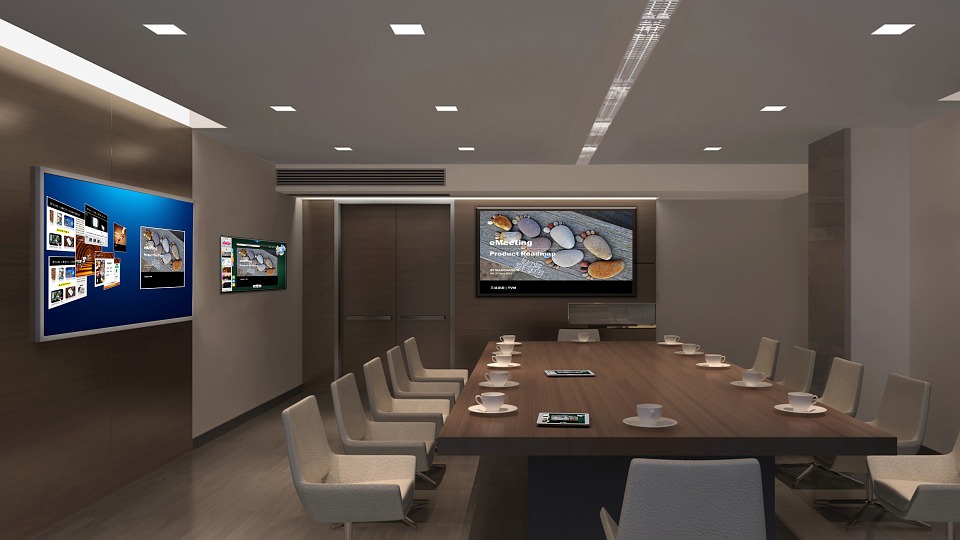 digital signage corporate office 42u data center solutions